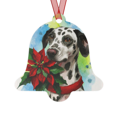 Dalmatian Double-Sided Metal Bell Ornament: Celebrate the Elegance and Spirit