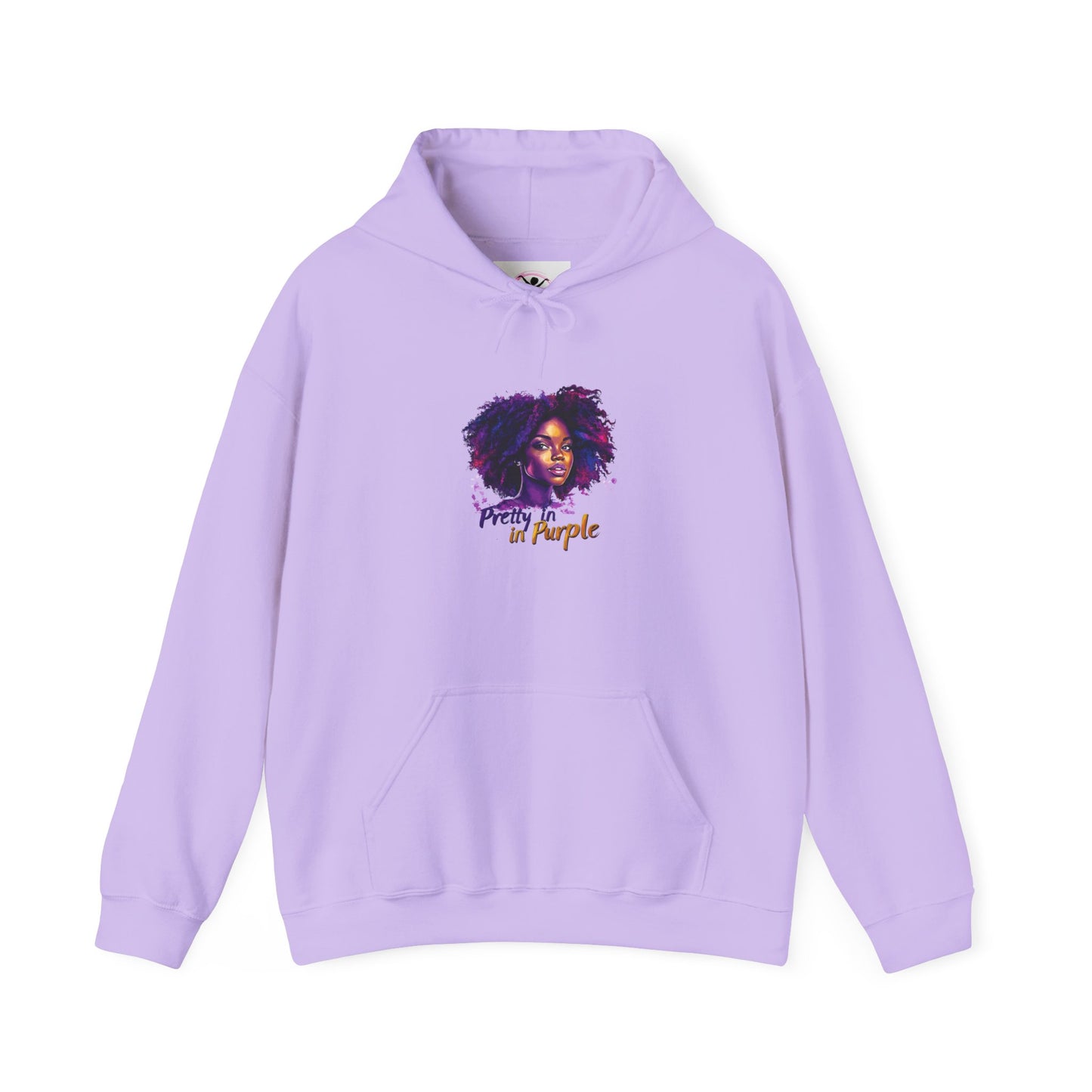 Pretty in Purple Hoodie - Cozy Heavy Blend Sweatshirt for Everyday Wear