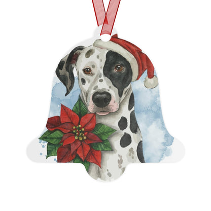 Dalmatian Double-Sided Metal Bell Ornament: Celebrate the Elegance and Spirit