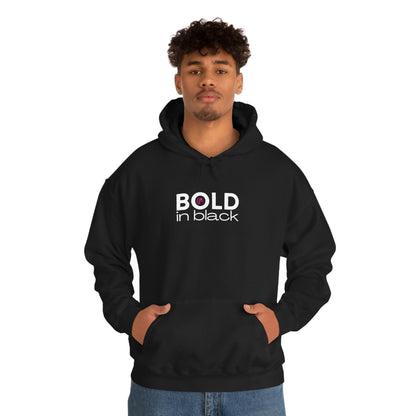 Bold in Black Hoodie