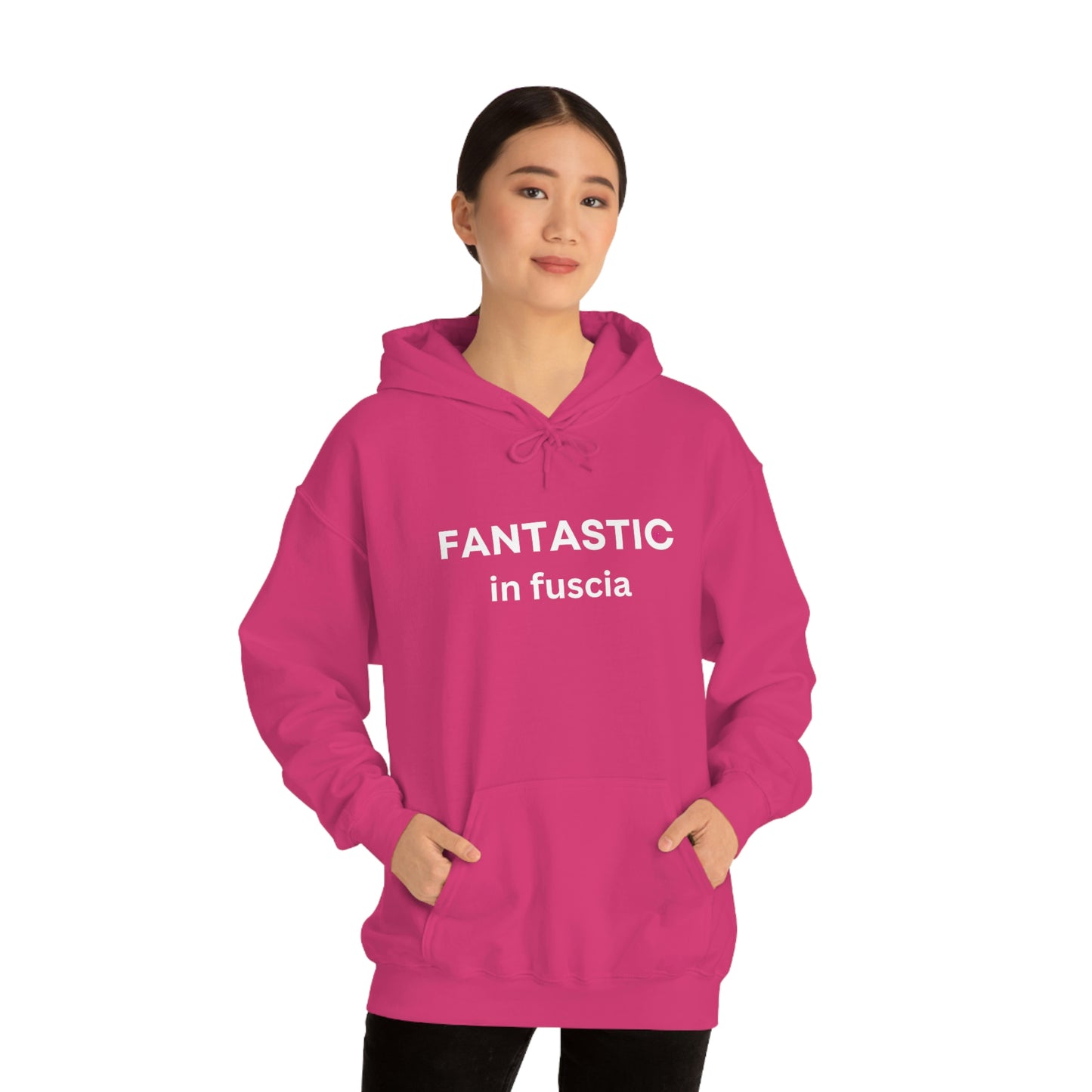 Fantastic in Fuscia Hooded Sweatshirt