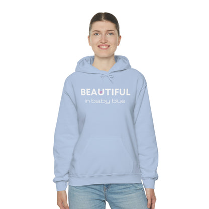 Beautiful in Baby Blue Hoodie