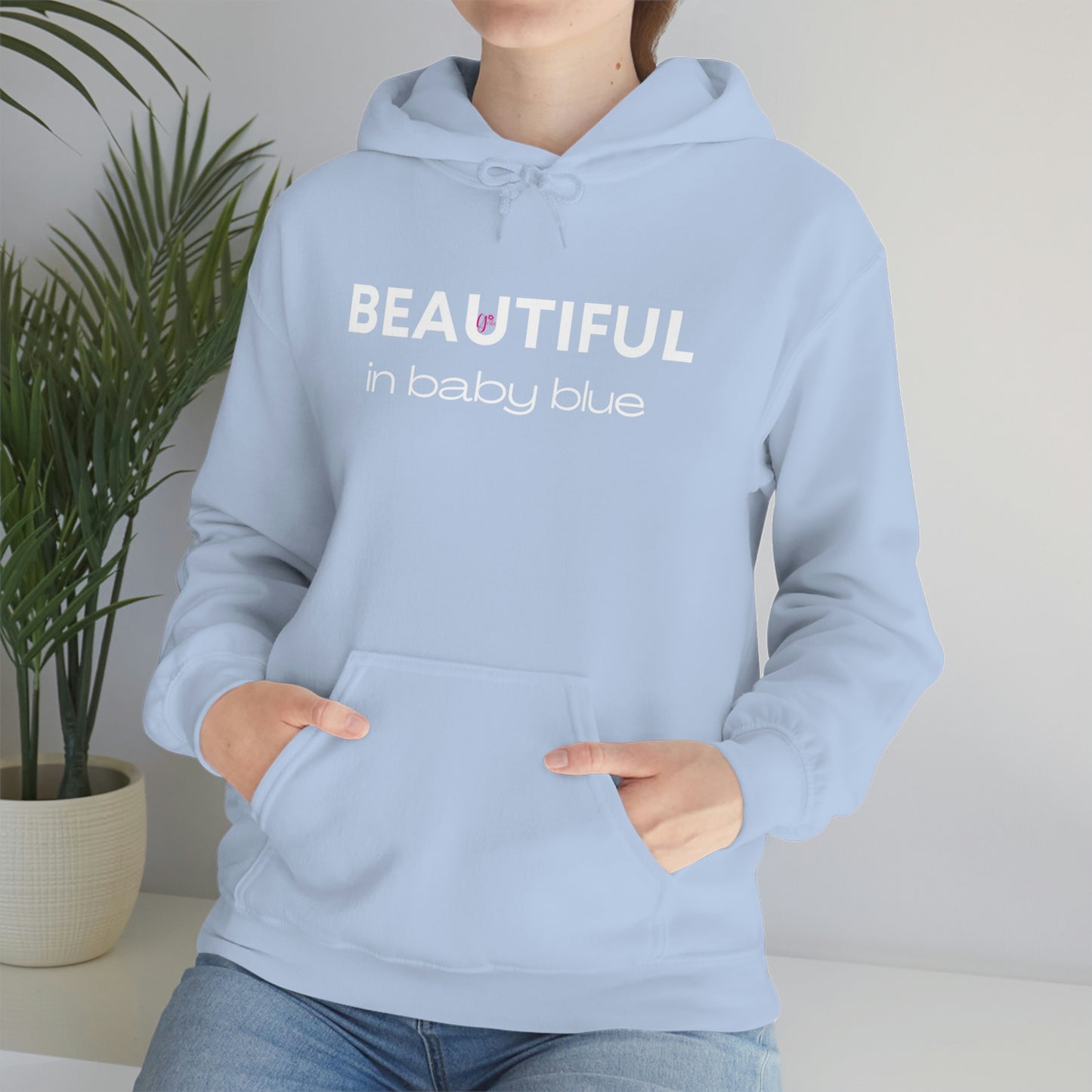 Beautiful in Baby Blue Hoodie