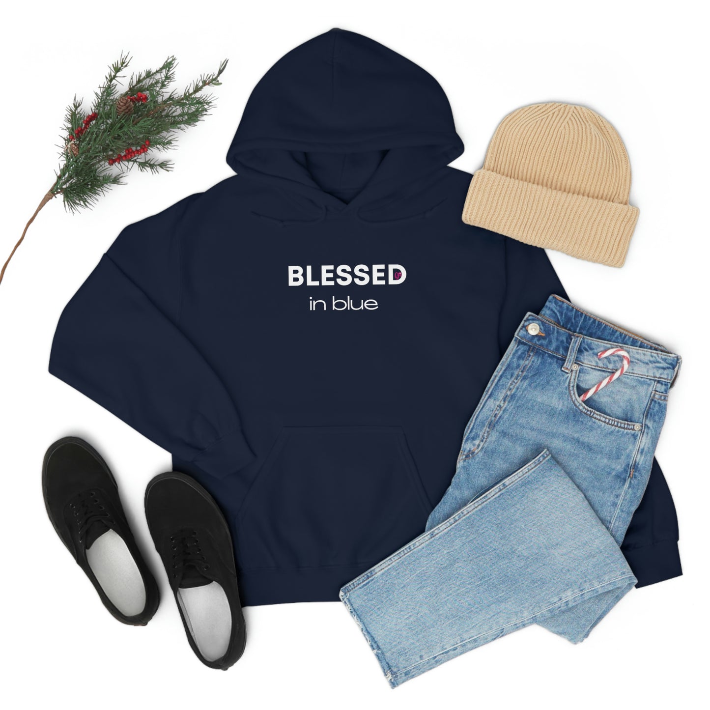 Blessed in Blue Hoodie