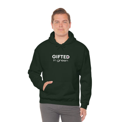 Gifted in Green Hoodie