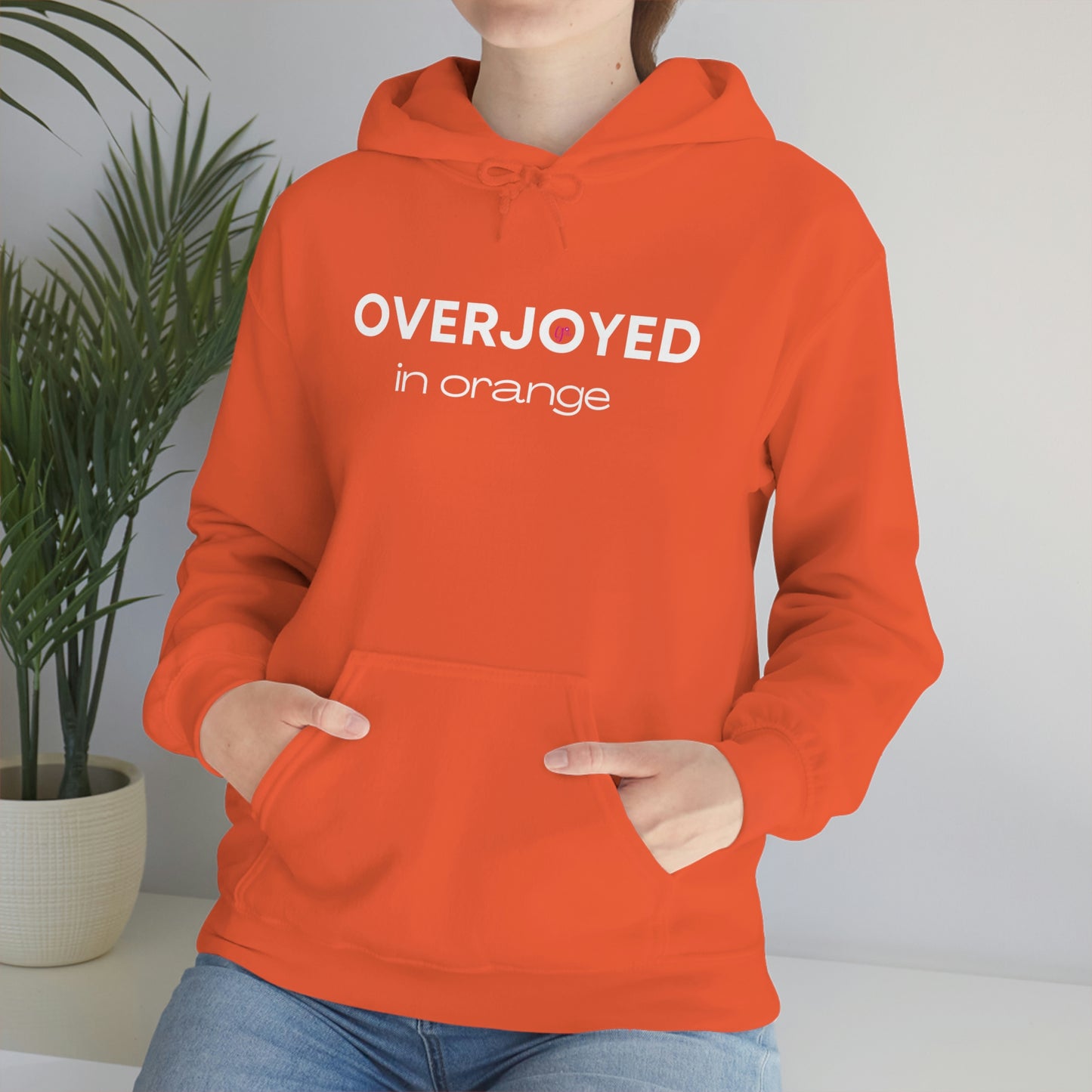 Overjoyed in Orange Hoodie