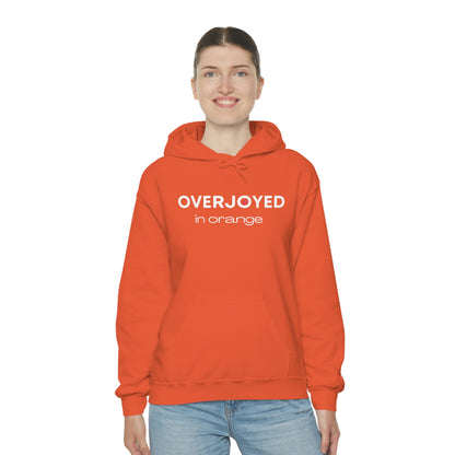 Overjoyed in Orange Hoodie