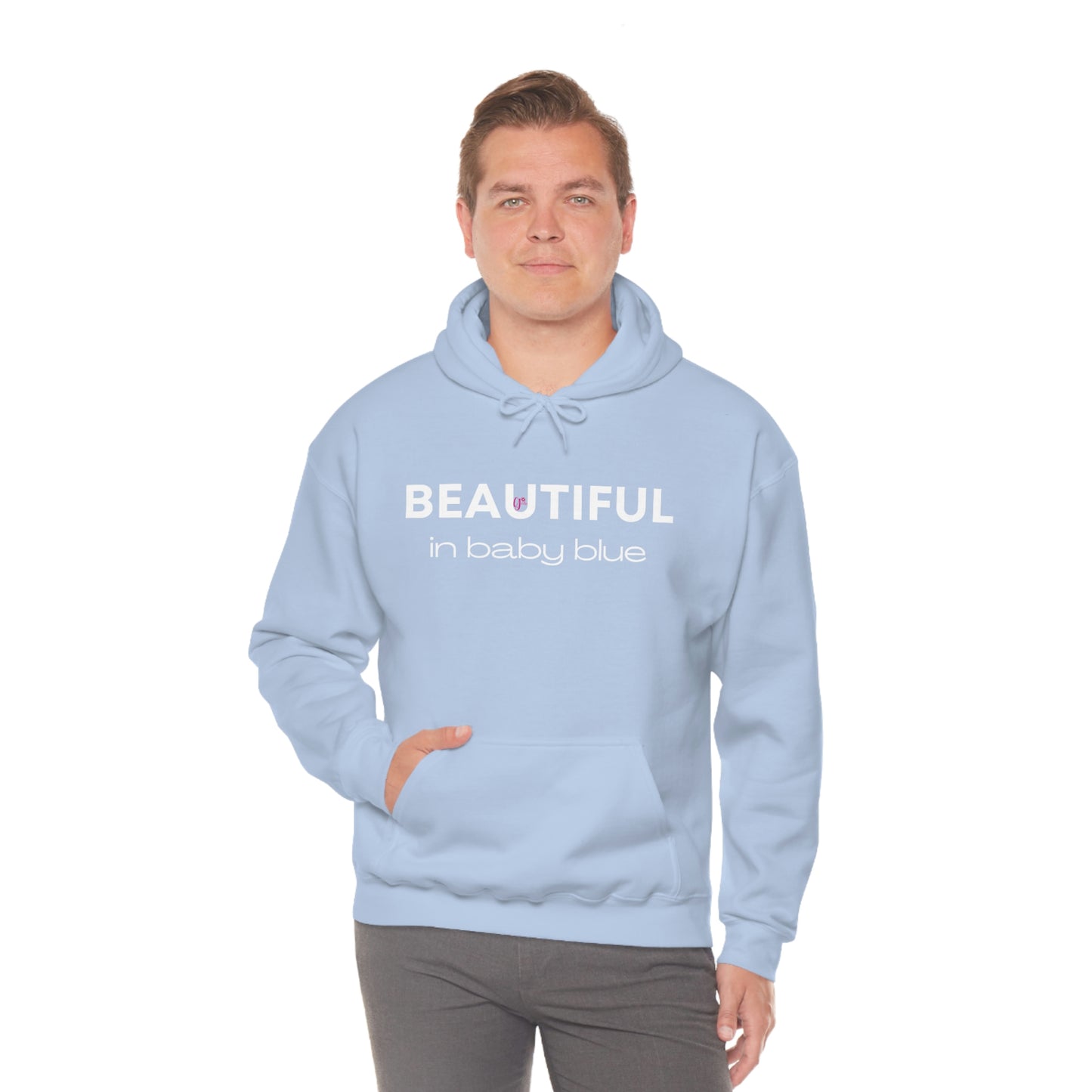 Beautiful in Baby Blue Hoodie