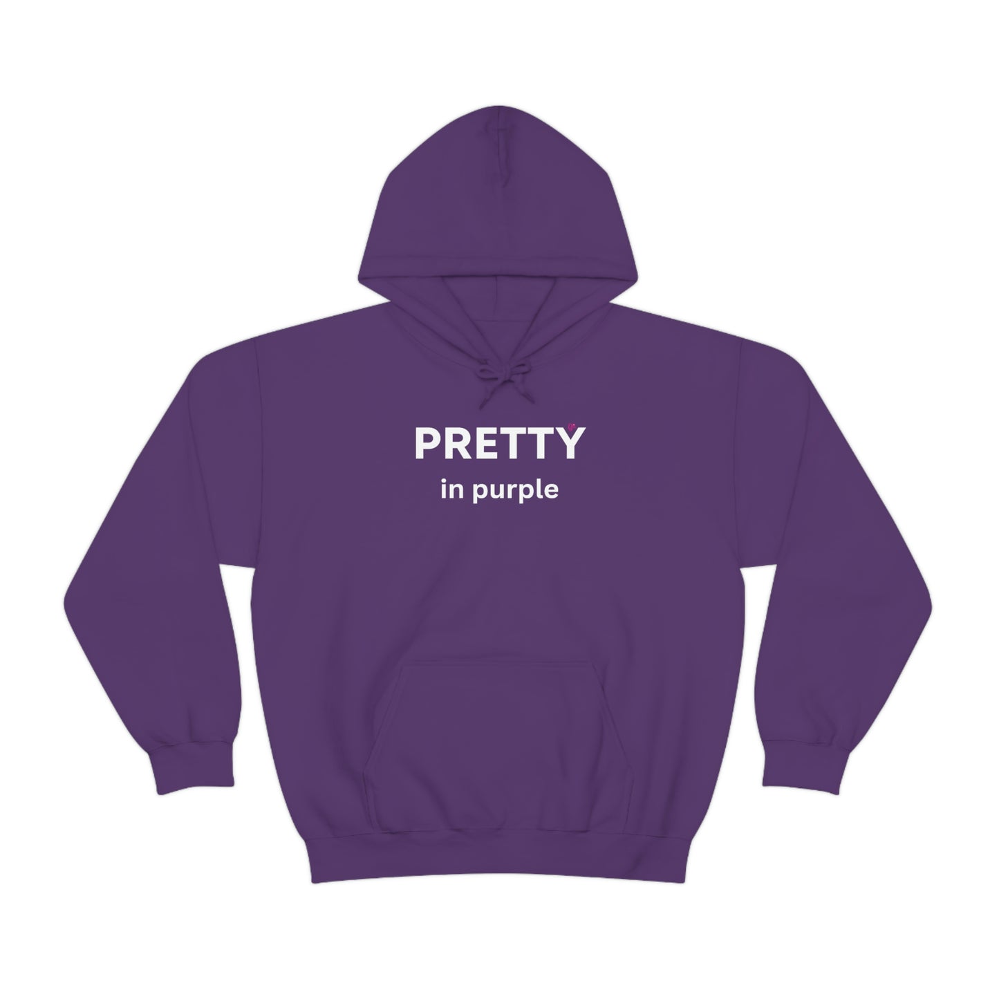 Pretty in Purple Hooded Sweatshirt