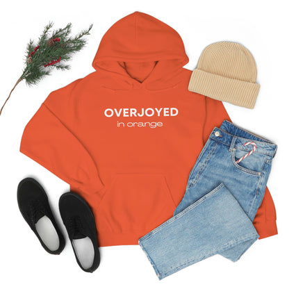 Overjoyed in Orange Hoodie