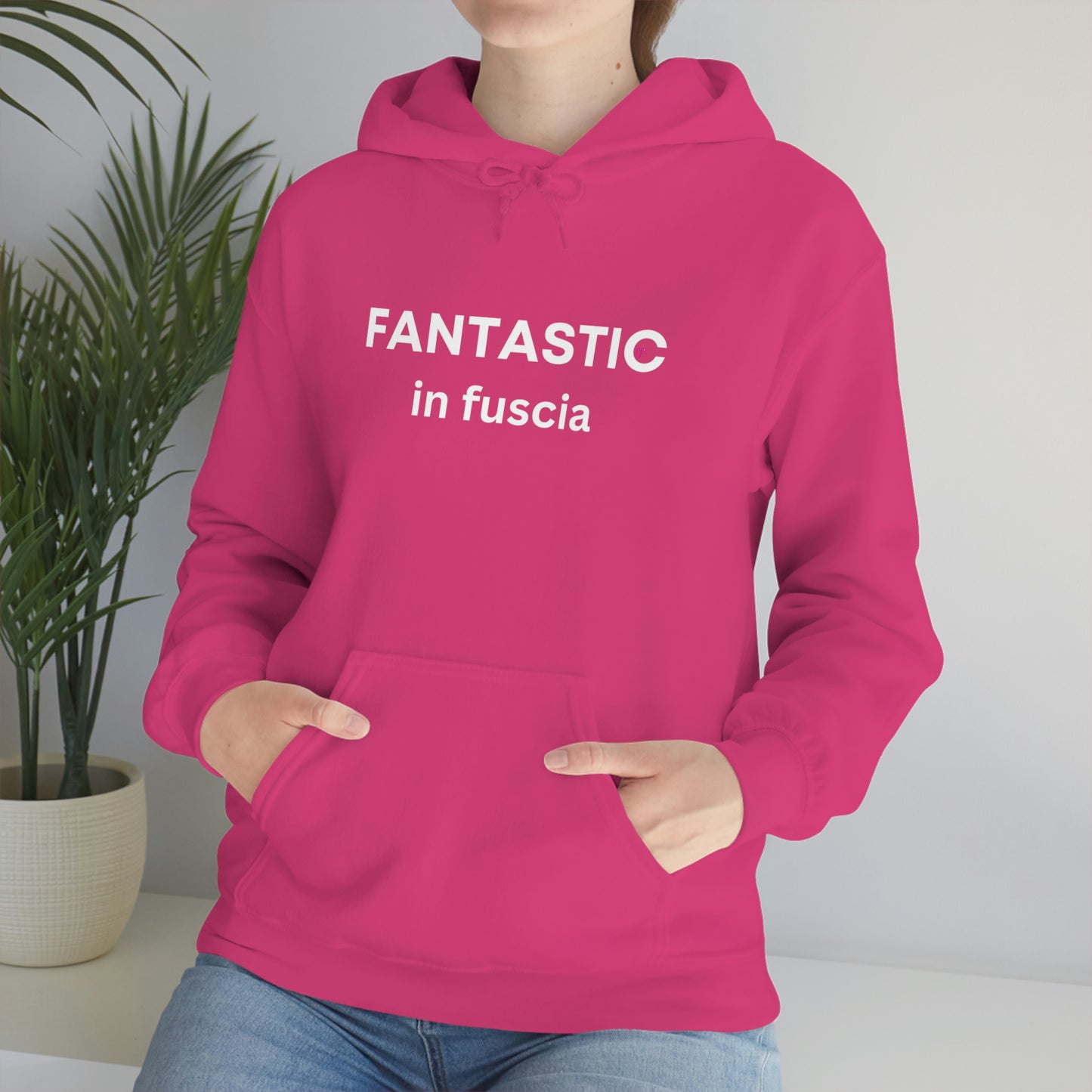 Fantastic in Fuscia Hooded Sweatshirt