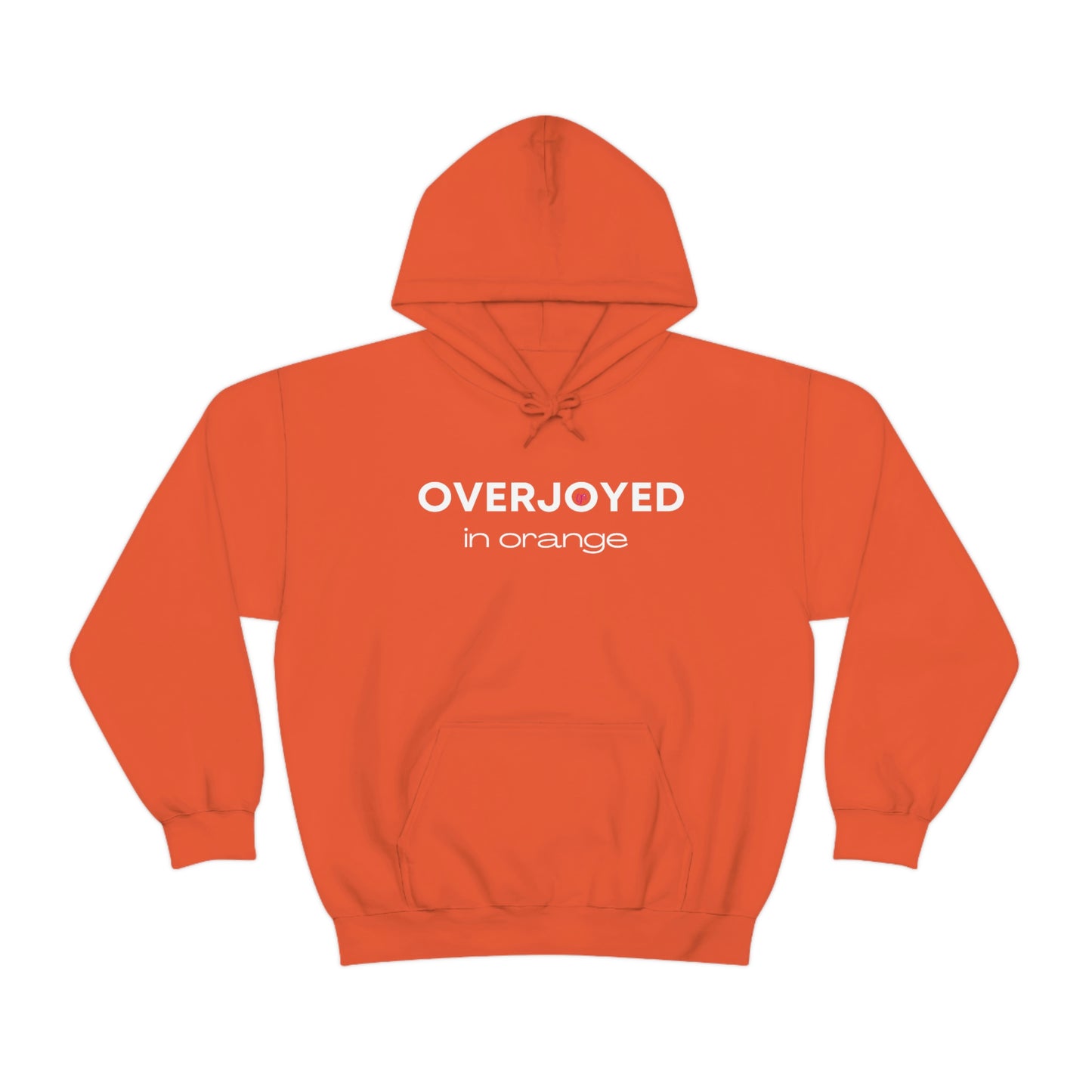 Overjoyed in Orange Hoodie