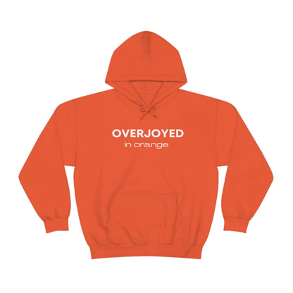 Overjoyed in Orange Hoodie