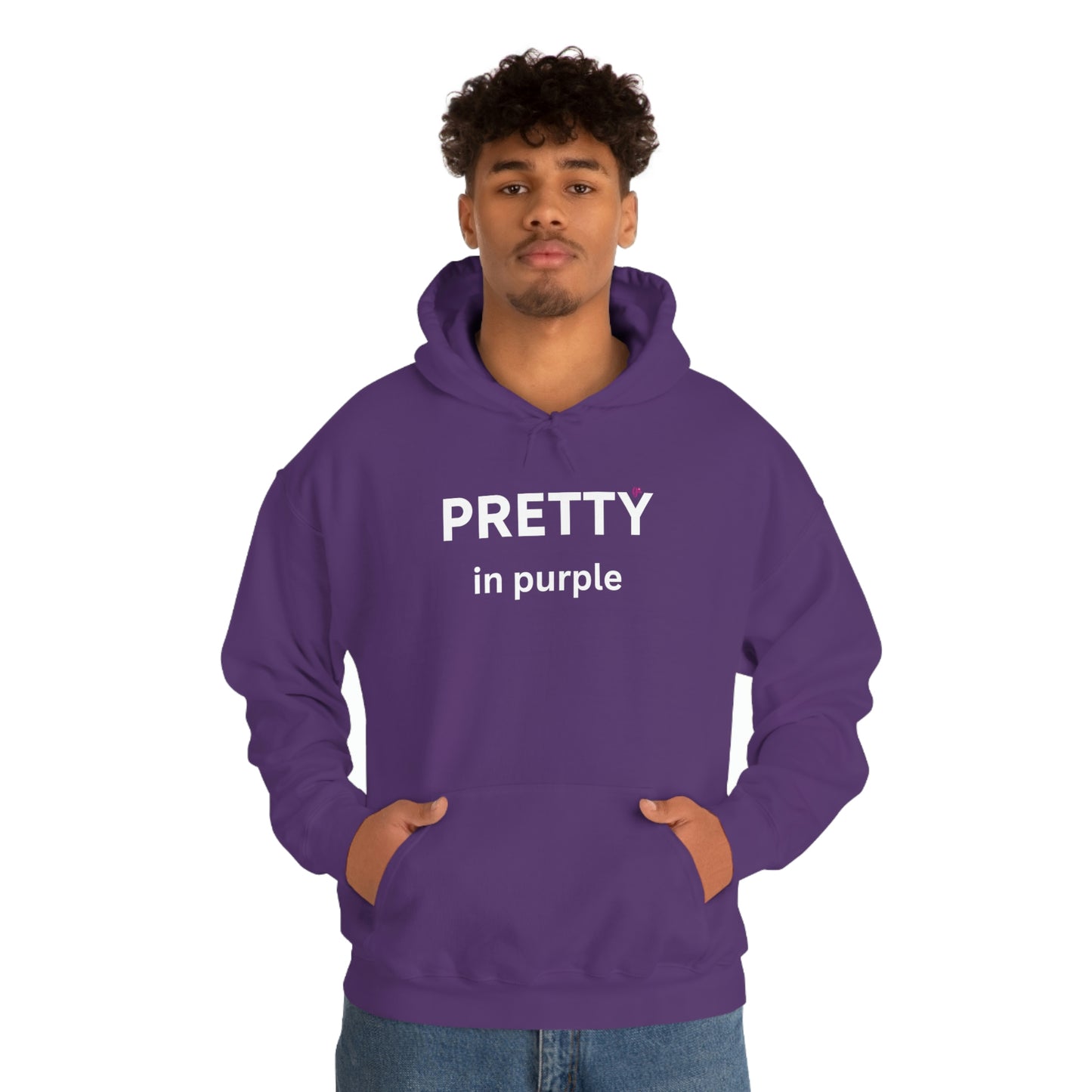 Pretty in Purple Hooded Sweatshirt