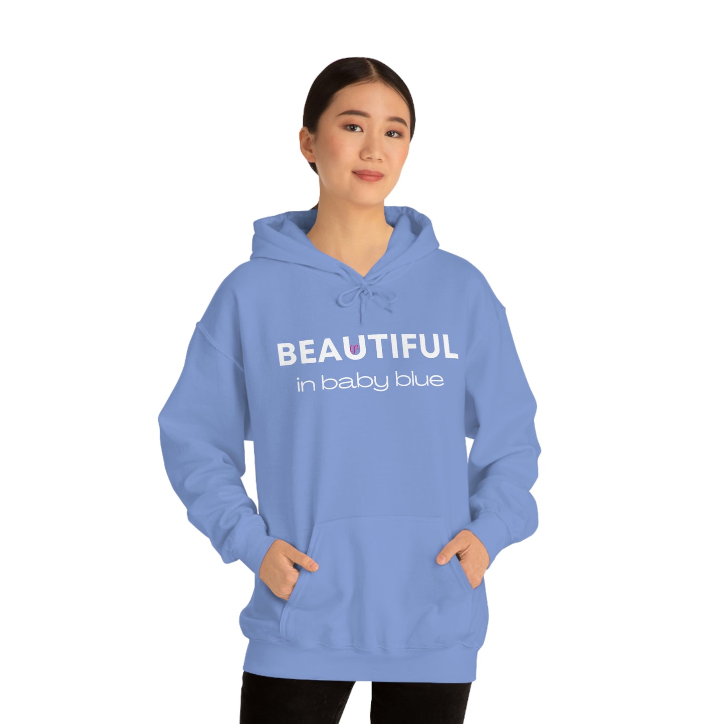 Beautiful in Baby Blue Hoodie