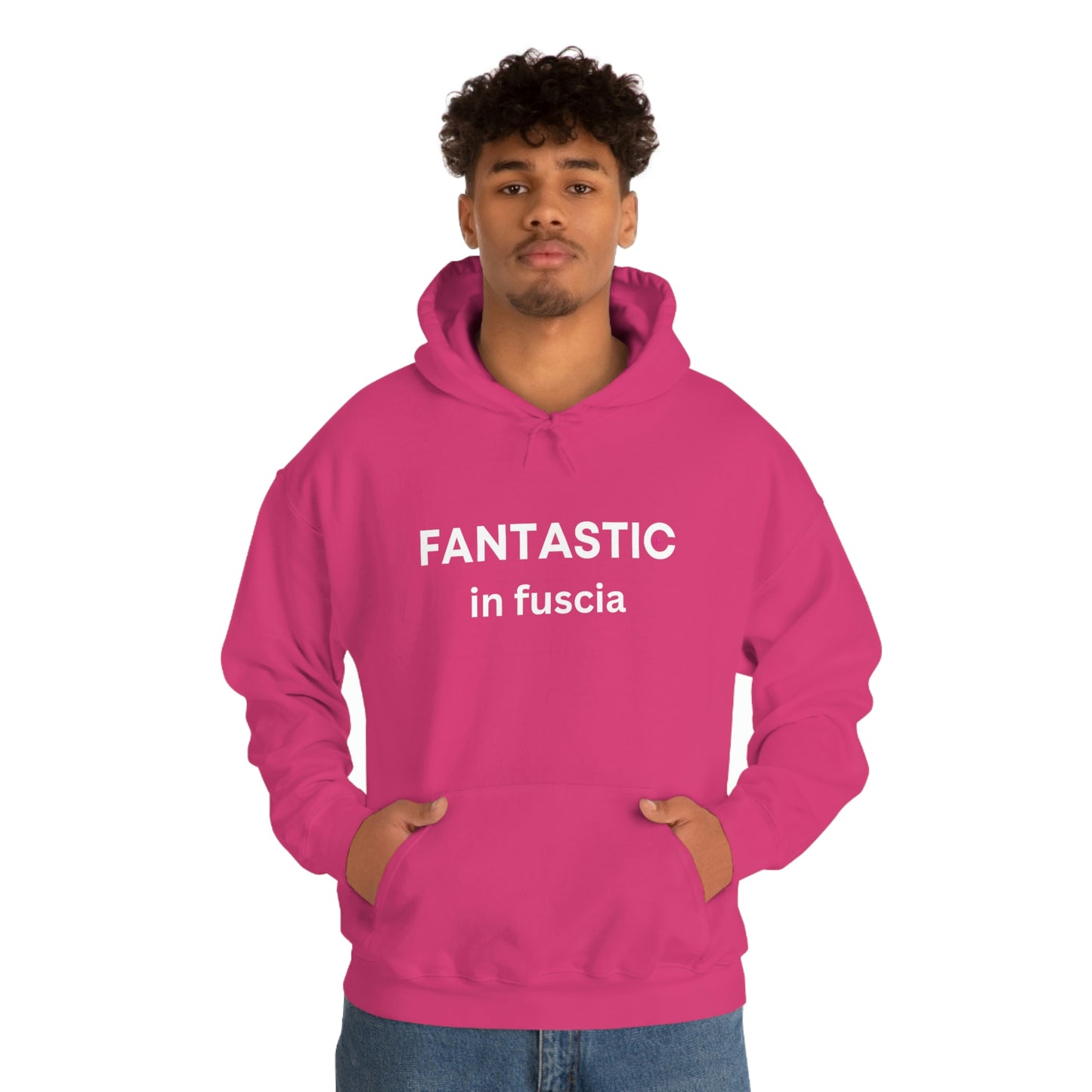 Fantastic in Fuscia Hooded Sweatshirt