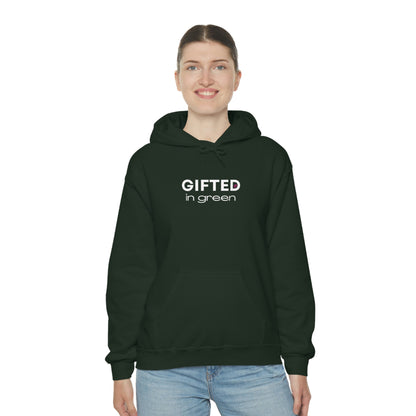 Gifted in Green Hoodie