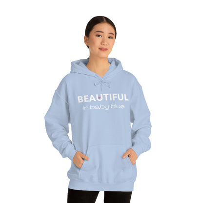 Beautiful in Baby Blue Hoodie