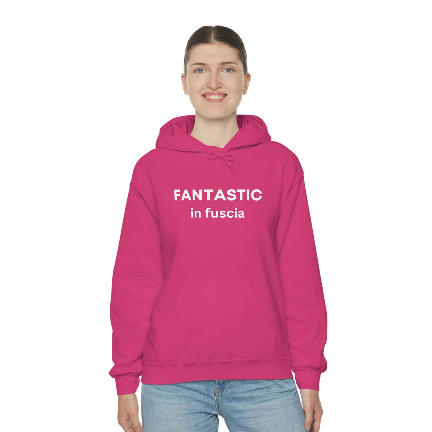 Fantastic in Fuscia Hooded Sweatshirt