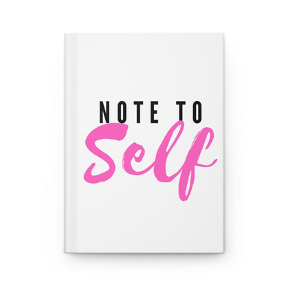 Note to Self Hardcover Journal-Matte