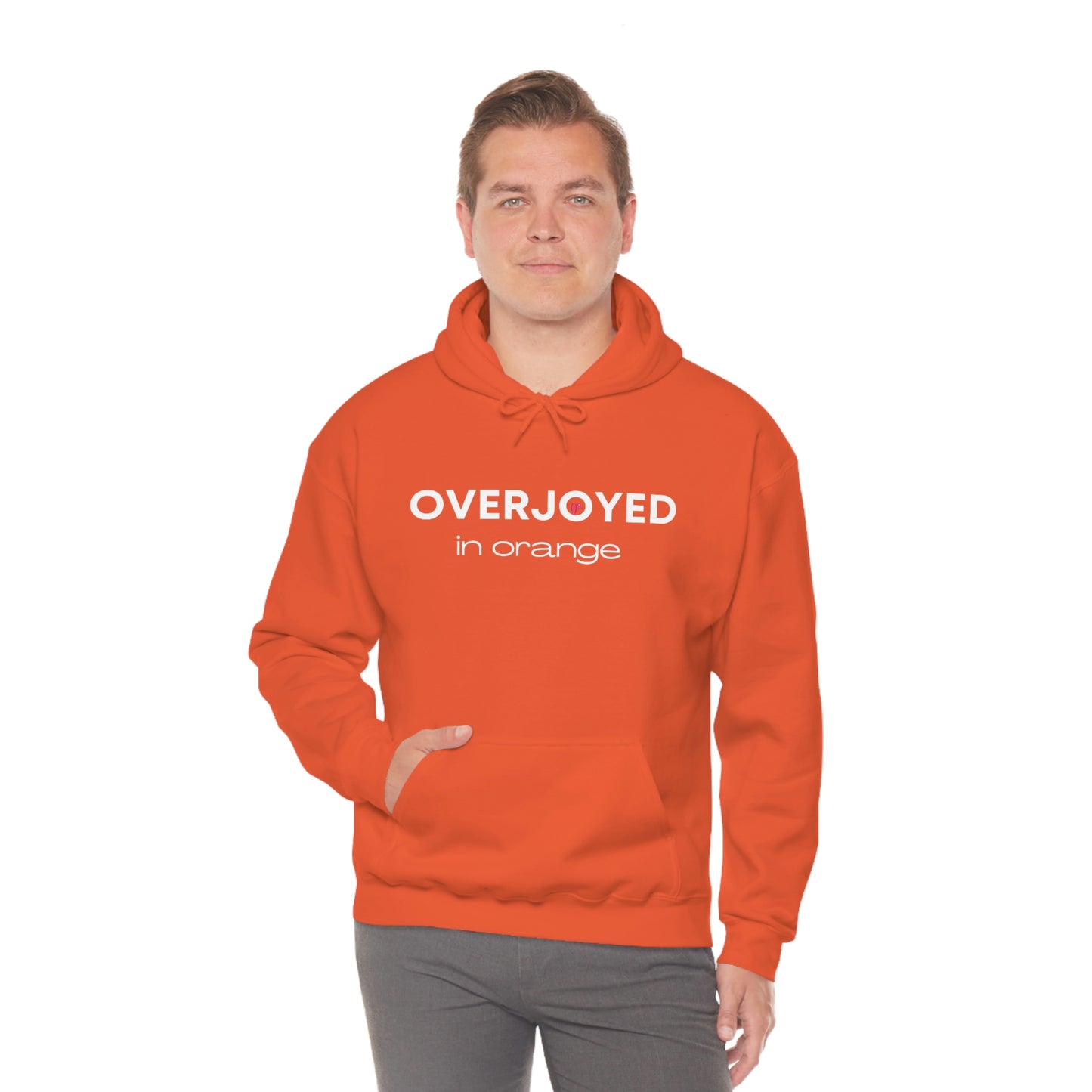 Overjoyed in Orange Hoodie