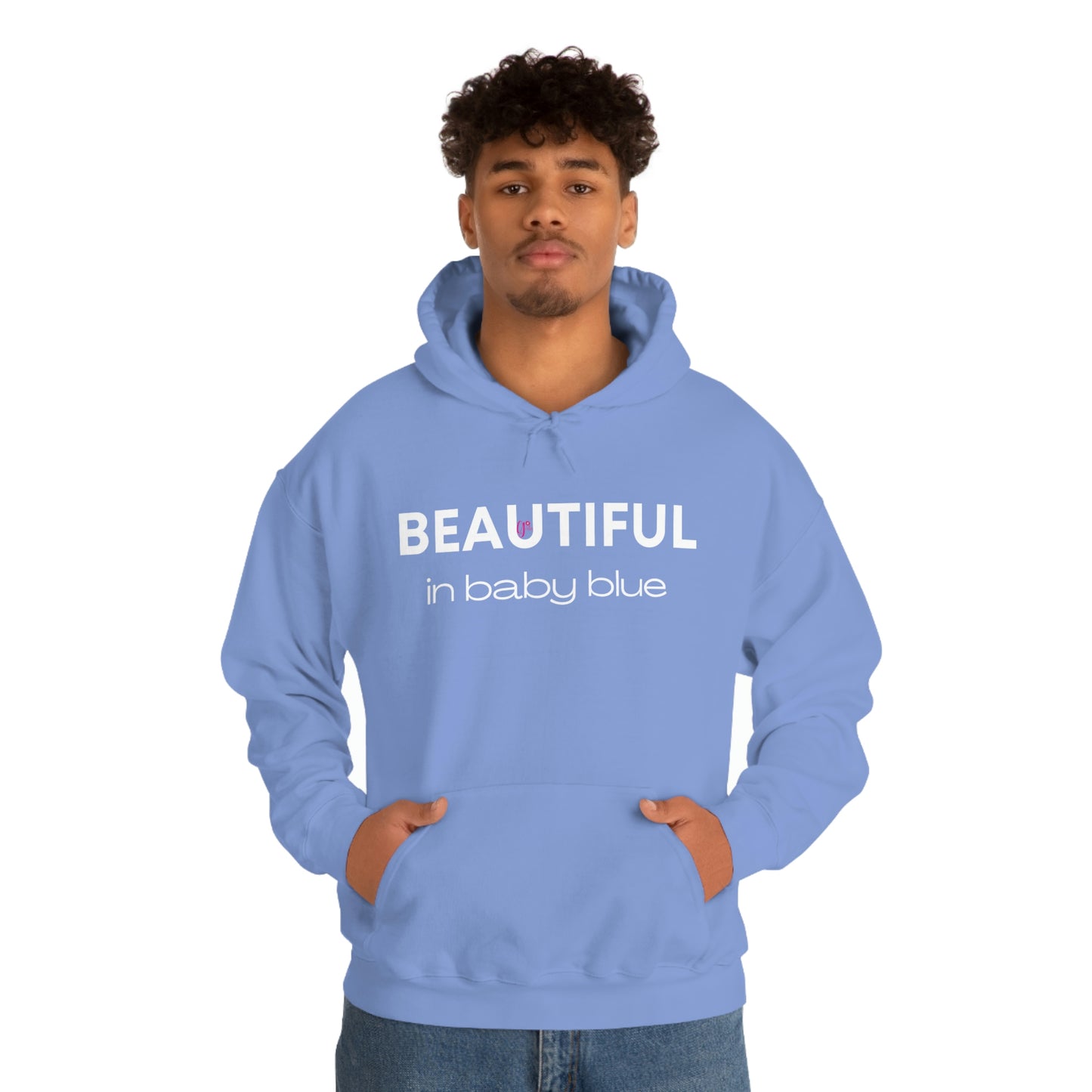 Beautiful in Baby Blue Hoodie