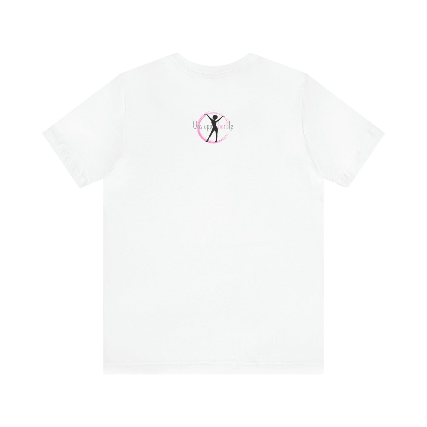 Worthy in White Jersey Short Sleeve Tee