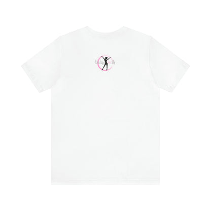 Worthy in White Jersey Short Sleeve Tee