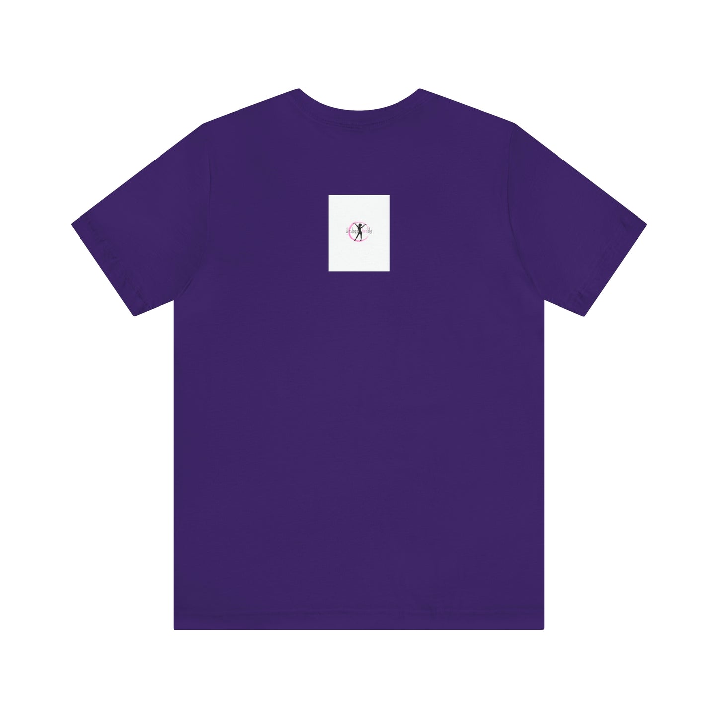 Imperfectly Perfect in Purple Jersey Short Sleeve Tee