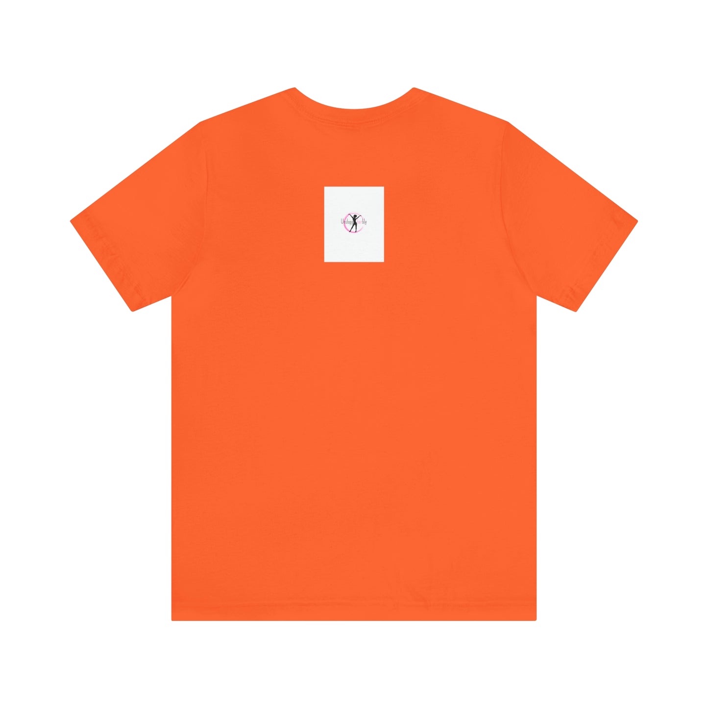 Overjoyed in Orange Jersey Short Sleeve Tee