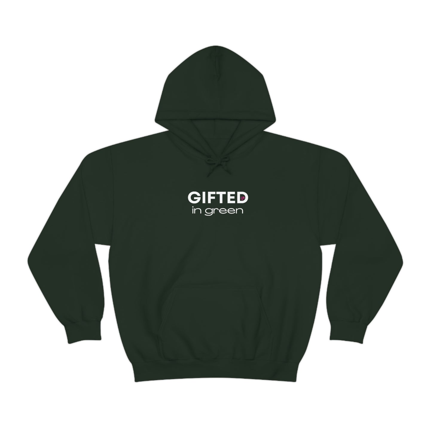 Gifted in Green Hoodie