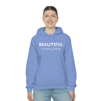 Beautiful in Baby Blue Hoodie