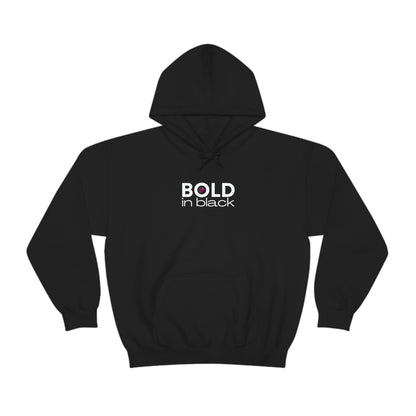 Bold in Black Hoodie