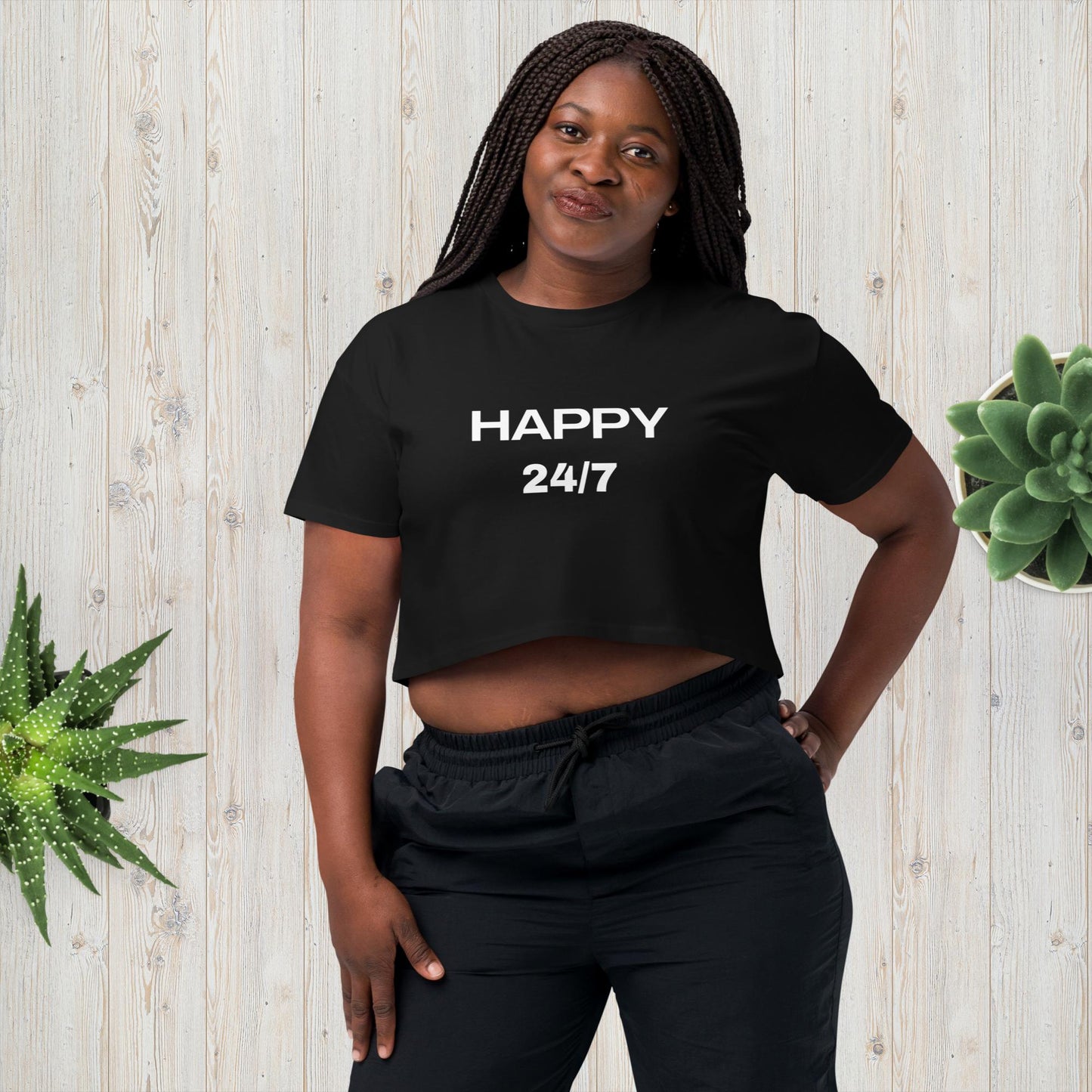 Women’s hAPPY 24/7 Crop Top